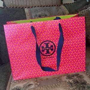 Authentic Large-Sized Tory Burch Shopping Bag